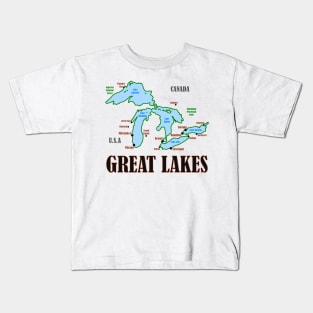 Great Lakes Kids T-Shirt